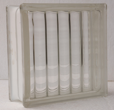 Glass Block Clear Parallel Line