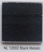 BLACK METALIC NL12002 VETRO Lacquered Glass
